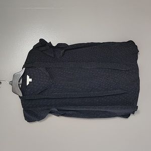 Black and white blouse